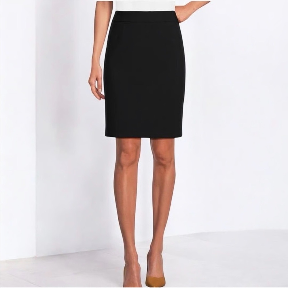 Ann Klein women’s size 12 the‎ executive collection skirt with back zip , black